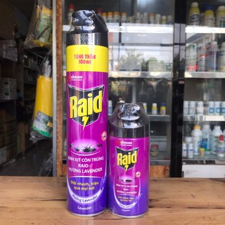 Thuốc xịt muỗi - côn trùng Raid 520ml