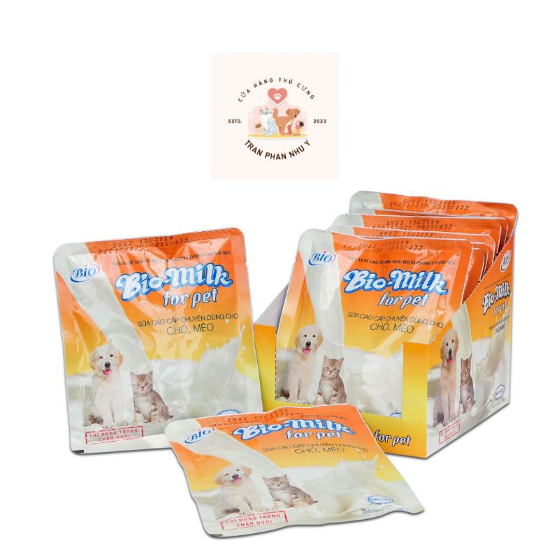 Sữa dành cho chó mèo Bio Milk for pet 100g
