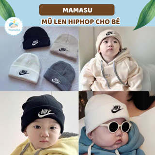 Mũ Len Nike, Adidas Cho Bé Trai, Bé Gái Phong Cách Hàn Quốc Cho Bé Từ Sơ Sinh Đến 5 Tuổi