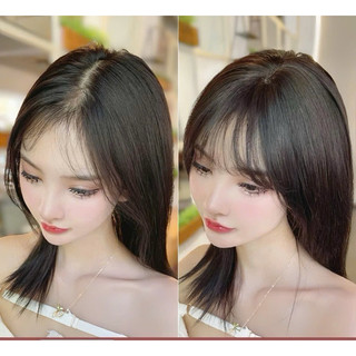(ĐỌC KĨ MÔ TẢ) - MÁI 3D TÓC THẬT 4*8 (2 KẸP)