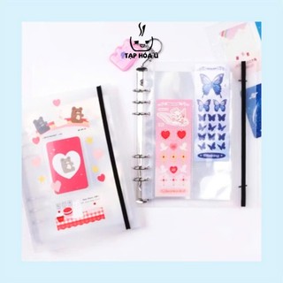 SET BINDER BÌA A5 - 6 CÒNG + SHEETS BE ON :D (HÀN)