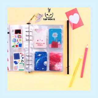 SET BINDER BÌA A5 - 6 CÒNG + SHEETS BE ON :D (HÀN)