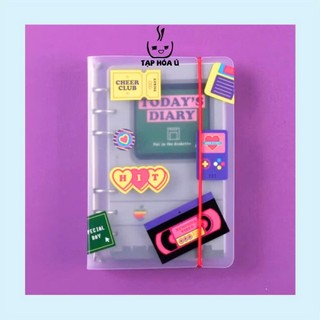 SET BINDER BÌA A5 - 6 CÒNG + SHEETS BE ON :D (HÀN)