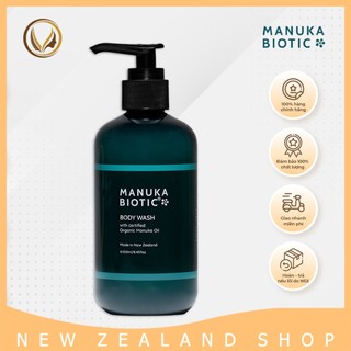 Sữa tắm dưỡng ẩm và làm dịu da New Zealand Manuka Biotic Calming Body Wash 250ml