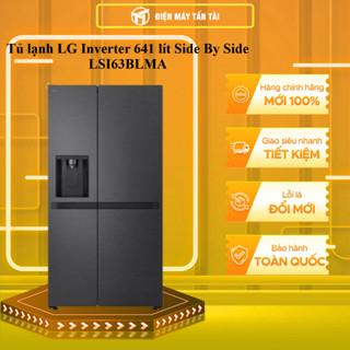 LSI63BLMA - Tủ lạnh LG Inverter 641 lít Side By Side LSI63BLMA - HÀNG CHÍNH HÃNG