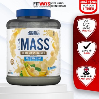  Applied Nutrition Critical Mass Professional - Lean Mass Gainer Sữa Tăng Cân  2.4kg  
