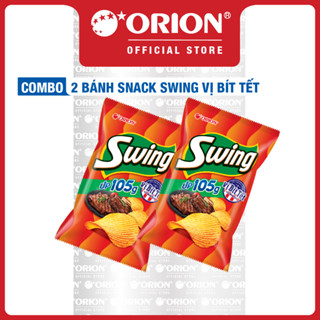 Combo 2 Bánh Snack ORION Khoai Tây Swing vị Bíttết Kiểu New York 95G