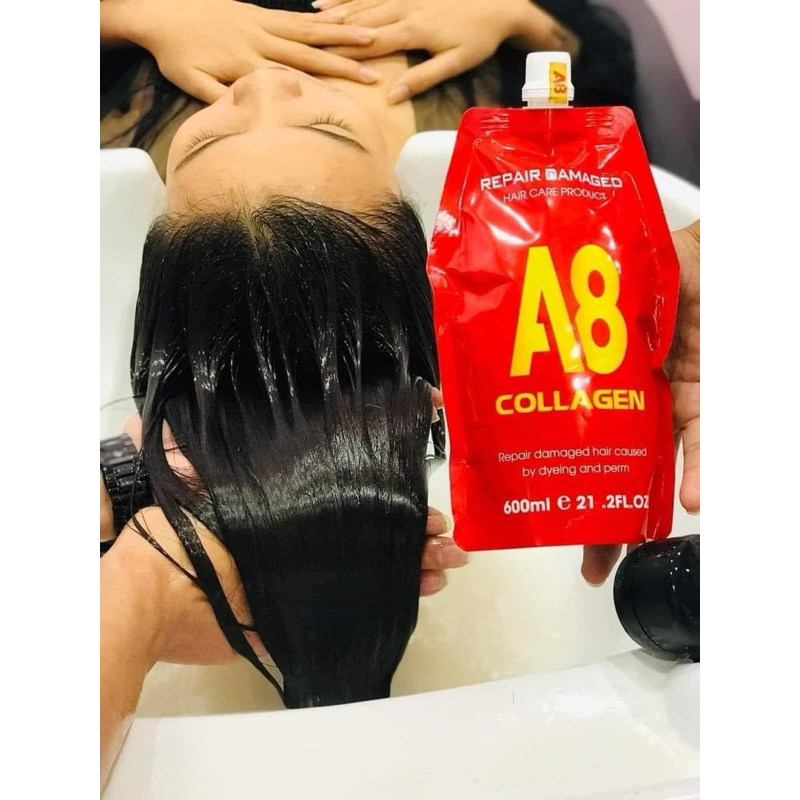Collagen A8  [ hàng chính hãng] loảng dưỡng tóc mượt, phục hồi tóc mẫu cũ