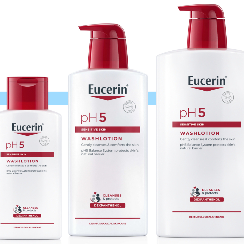 EUCERIN Sữa tắm dành cho da nhạy cảm pH5 Washlotion (1000ml)