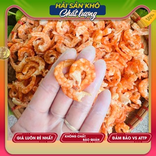 Tôm Nõn Sấy Khô  size Trung Thịt dẻo, thơm, ngọt đặt sản Ba Làng Foods 250g/500g, Tặng tương ớt