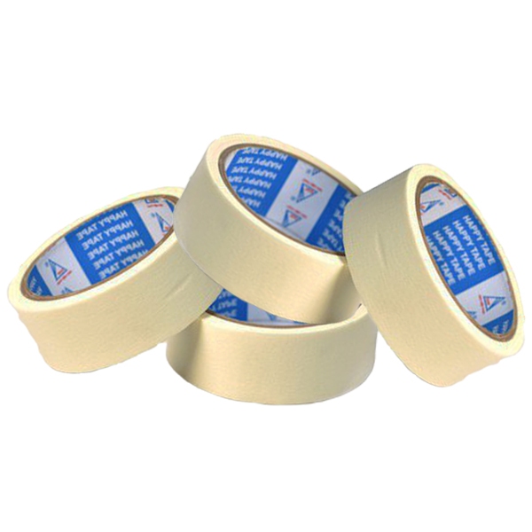 1 Cây - Băng keo Giấy 1,2cm / 2,5cm / 3,5cm / 5cm, Băng keo trắng ghi chú viết được