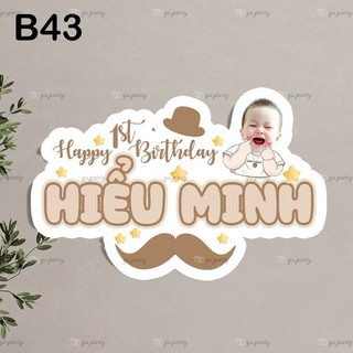 Bảng Tên Thôi Nôi Sinh Nhật Cho Bé Trai | Bé Gái