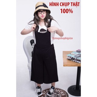 🔴quần yếm ống rộng bigsize🔴