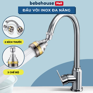 Đầu Vòi Nước Tăng Áp 3 Chế Độ Xịt Đa Năng HT045 BEBEHOUSE