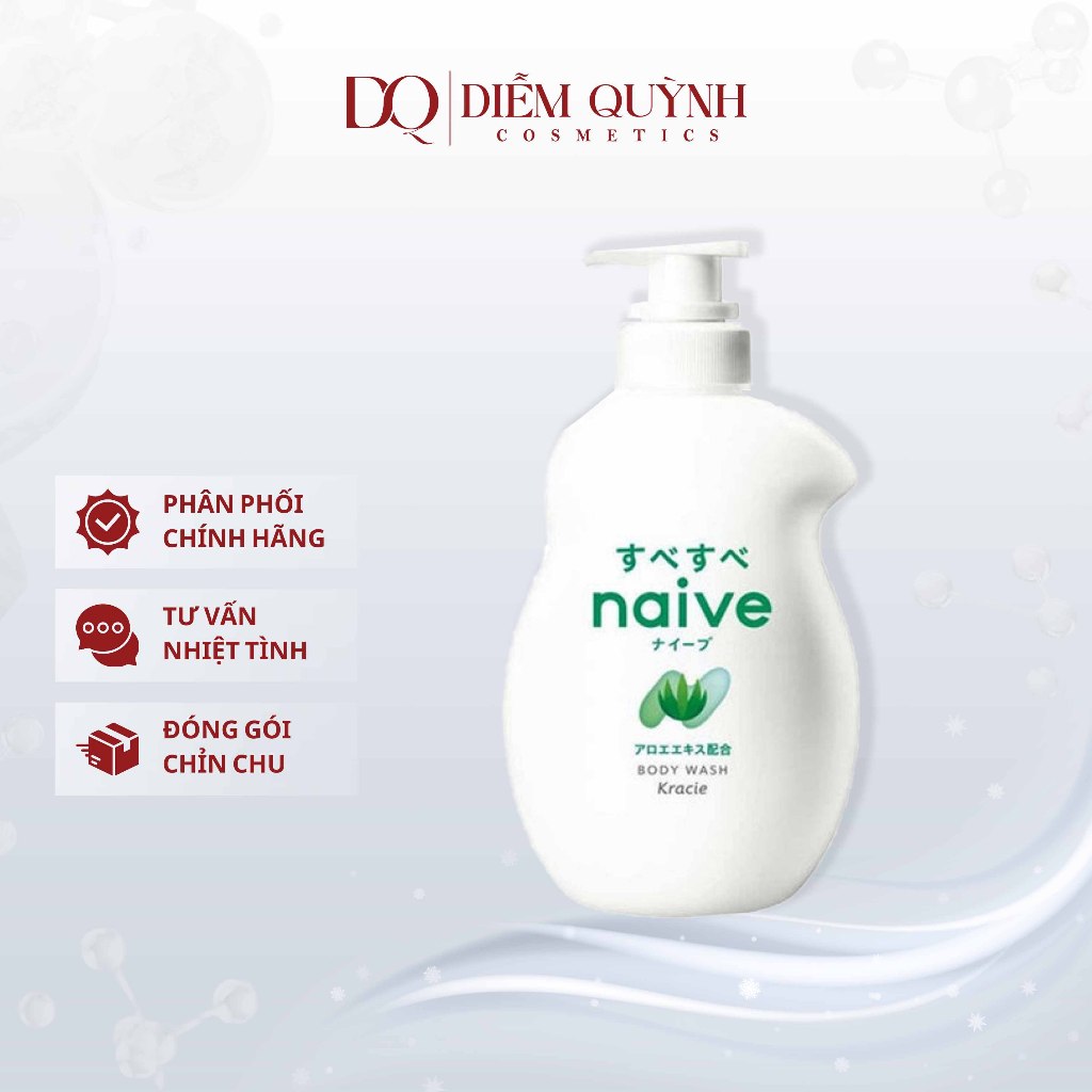 Sữa tắm Naive Kracie Nhật Bản 530ml