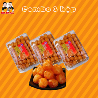Combo 3 hộp bánh bò xiên vừng đồ ăn vặt - Anh Em Food