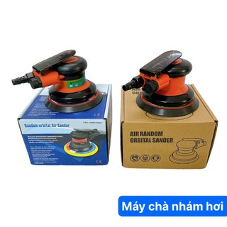 MÁY CHÀ NHÁM HƠI 5'' RHINNO 125MM ĐẾ GAI DÙNG HƠI CHUYÊN ĐÁNH BÓNG, CHÀ NHÁM_CÓ HĐ VAT