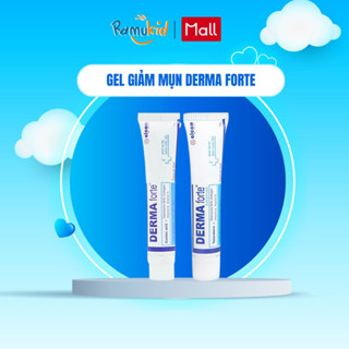 Gel mụn Derma Forte 15g - Bản Thường / Advanced, Gel Giúp Giảm Mụn Trứng Cá, Ngừa Thâm, Mờ Sẹo, Dùng Da Dầu Mụn