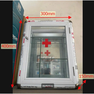   sẵn giao ngay Tủ thuốc y tế gia đình công sở treo tường tiện lợi chắc chắn loại đẹp 30*40*15cm 