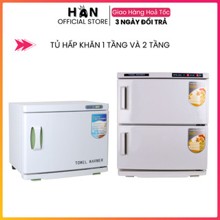  Tủ Hấp Khăn 1 Tầng 2 Tầng TOWEL WARMER | Máy Hấp Tiệt Trùng Khăn Tủ Hấp Đá Nóng Tiệt Trùng Dụng Cụ Y Tế Bằng Tia UV 