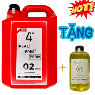 Dập Uốn Tóc Đa Năng 5 Lít, Tặng PH 3+, Căng Sóng,Mùi Thơm, Không Silicon, Chống Tĩnh Điện, Chính Hãng 4AM