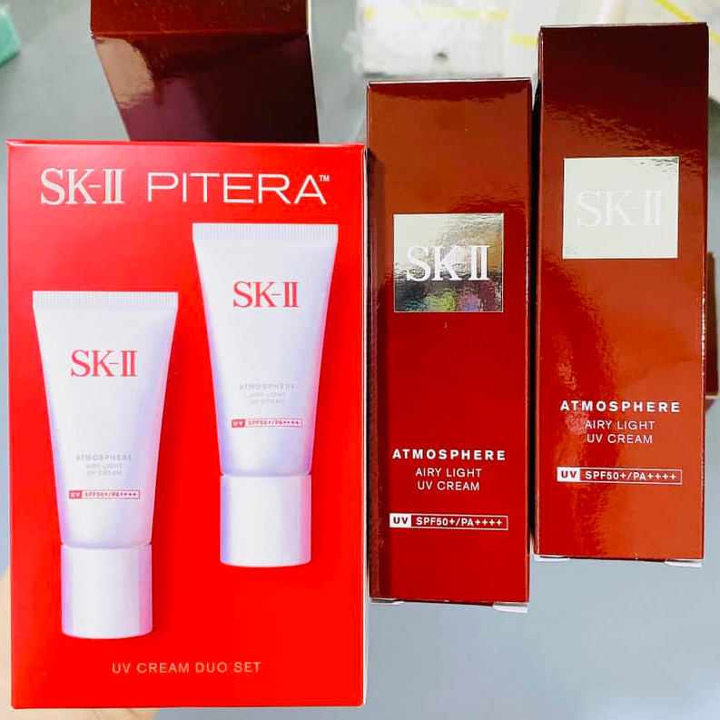 [Hàng Air] [Nội Địa Nhật] Kem Chống Nắng SKII Nhật Bản SK-II Atmosphere Airy Light UV Cream SPF50+/P