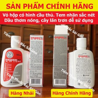 Dầu Nóng Hàn Quốc Antiphlamine 100ml (Chính Hãng, Date Mới)