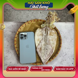 Mực Khô Xuất Khẩu Size 18-20c Thơm, Mềm, Dẻo, Vị Ngọt Hâu đặc sản Ba Làng Foods (Tặng kèm tương ớt)