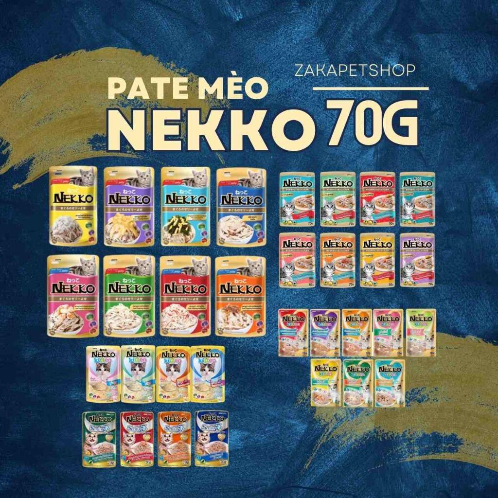 Pate nekko 70g (32 vị)