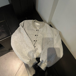   VER 2026- PREMIUM  ÁO KHOÁC BOMBER CROPTOP NỈ BÔNG MỀM 1 LỚP KHUY BẤM ẢNH CHỤP THẬT • WOAA.STU• 