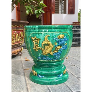 Khuôn Chậu Cảnh Tròn Thống 55 + Đôn Tròn Thấp