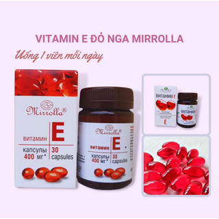 Vitamin E đỏ Nga, Vitamin E đỏ, Vitamin E
