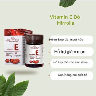 Vitamin E đỏ Nga, Vitamin E đỏ, Vitamin E