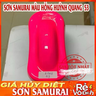 SƠN SAMURAI MÀU HỒNG HUỲNH QUANG - SAMURAI 53 CAO CẤP