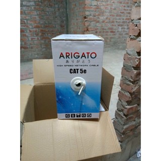 (Mua lẻ Giá Sỉ) Thùng dây mạng cat5 Arigato Link full 305m
