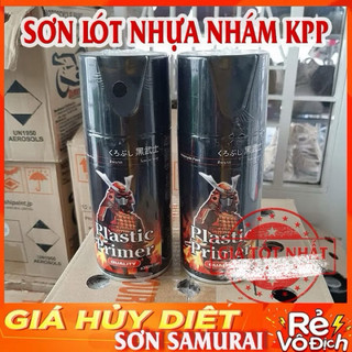 SƠN LÓT NHỰA NHÁM KPP - SAMURAI COMBO SƠN LÀM BÓNG NHỰA NHÁM DÀN ÁO XE MÁY