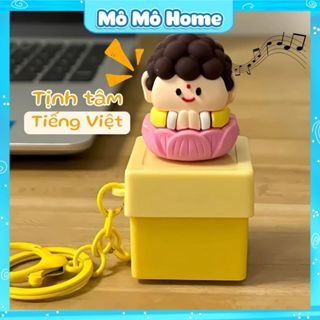 Móc khoá tinh tâm Tiếng Việt đồ chơi âm thanh vui nhộn Mô Mô Home