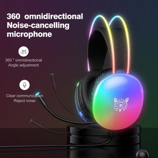 Combo Onikuma Gaming 5 (Tai Nghe X25 Black + Giá Đỡ ST-2 Black)