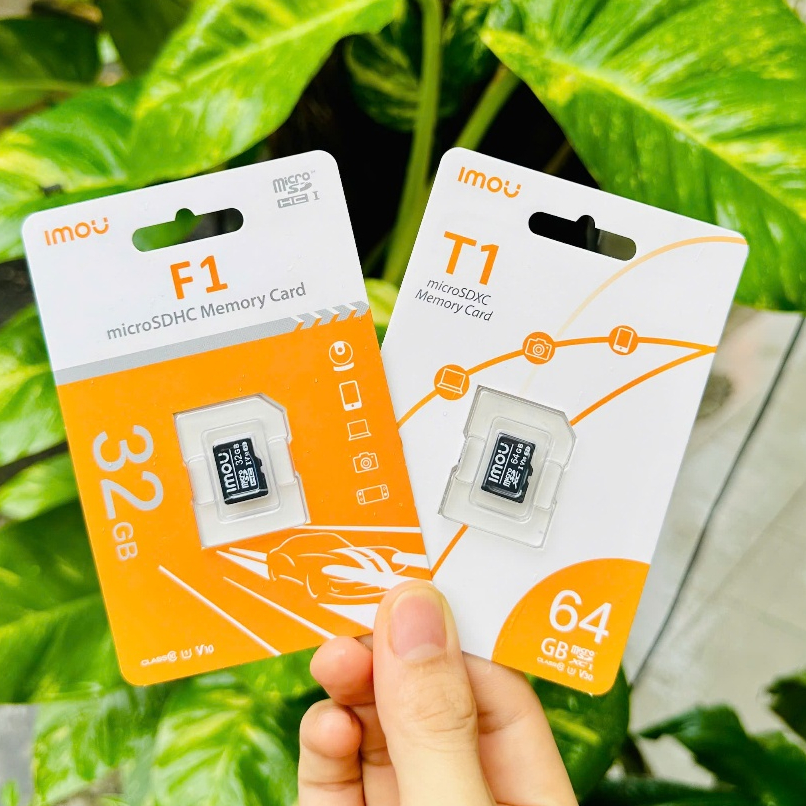 Thẻ Nhớ chính Hãng IMOU 128GB/64GB/32GB Chuyên Dùng Cho CAMERA và Điện Thoại Class 10 U3 Bảo Hành 24 Tháng