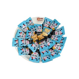 2 GÓI BÁNH GẤU NHÂN SỮA CHUA, GÓI 313g MÀU XANH DƯƠNG, COMBO 2 GÓI