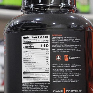 RULE1 PROTEIN ISOLATE - SỮA TĂNG CƠ PROTEIN TINH KHIẾT (5 LBS)