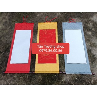 Giấy biểu lụa viết thư pháp kt 40*100