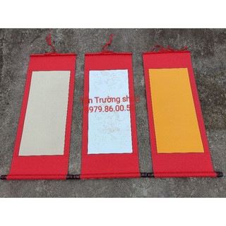 Giấy biểu lụa viết thư pháp kt 40*100