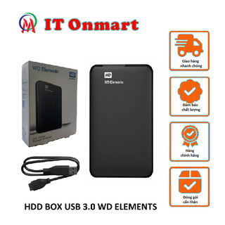 Box 2.5 USB 3.0 WD ELEMENTS, Hộp đựng ổ cứng di động