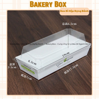  100 Hộp Giấy Trắng Chữ Happiness Đựng Bánh Ngọt Thức Ăn Hotdog  E1985  