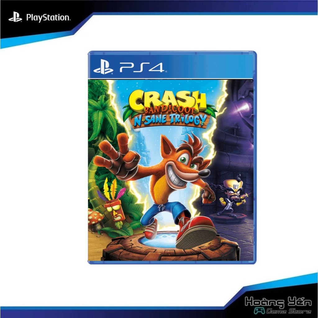 Đĩa game PS4 Crash Bandicoot N Sane Trilogy