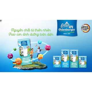 SỮA TƯƠI OLDENBURGER ÍT ĐƯỜNG THÙNG 48 HỘP 180ML
