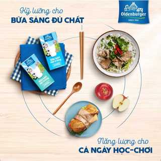SỮA TƯƠI OLDENBURGER ÍT ĐƯỜNG THÙNG 48 HỘP 180ML