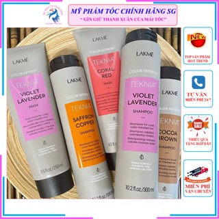 Dầu gội bổ sung hạt màu dưỡng mềm tóc Lakme Teknia 300ml
