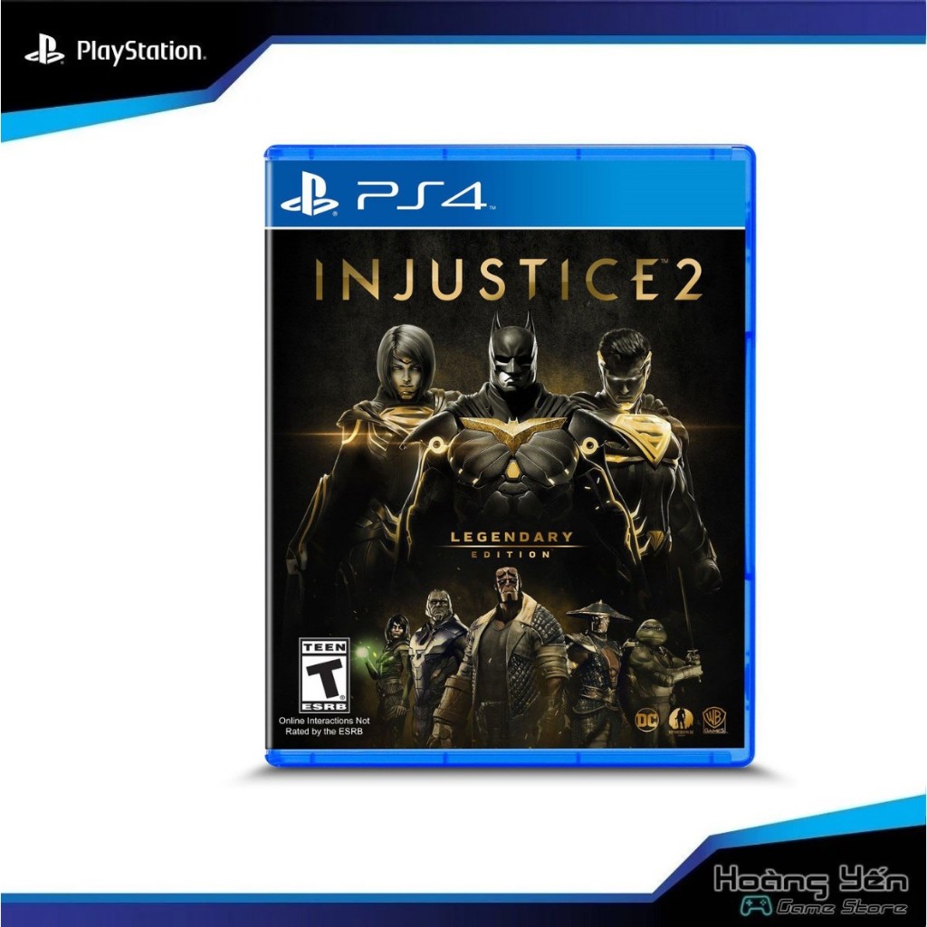 Đĩa game ps4 Injustice 2 legendary edition